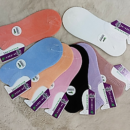 Carrier 2452 - Bayan Bambu Düz Sneakers Çorap