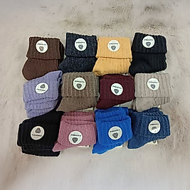 Carrier 2561 - Bayan Yün Kıvrık Çorap